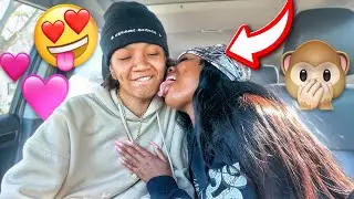 L3AD!NG MY GIRLFRIEND ON IN THE CAR THEN LEAVING HER! 🙈