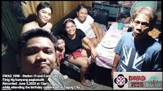DWAD 1098 Now Radio - Station ID and Continuity to Timing Ng Kanyang Pagbabalik (June 5, 2025)