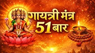 गायत्री मंत्र || Gayatri Mantra || 51 Times || #gayatrimantra #bhakti 