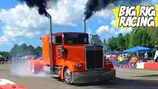 Semi Trucks Racing, Oversize Load and Big Rig Delivery. American Trucking ep.1