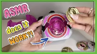 ASMR Unboxing Mighty Morphin Pink Ranger Morpher ⚡💖| No Talking & Tingly Sounds