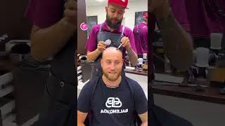 Balding Man Transforms with Professional Toupee #shorts