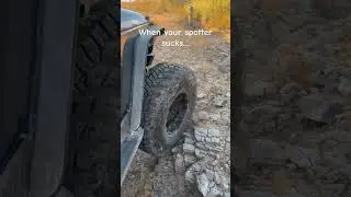 When your spotter sucks #jeeplife #jeep #jk #jku #wrangler #wranglerunlimited #fypシ