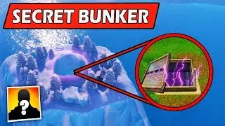*NEW* SECRET BUNKER! (SNOWFALL INSIDE) FORTNITE: SEASON 7 STORYLINE STARTING