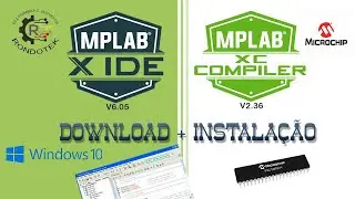 MpLab X IDE + XC8 Compiler 2023 - Install