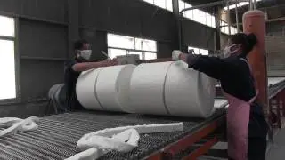 CCEWOOL® Ceramic Fiber Blanket Manufacture Process