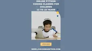 Join Junior Maestros Online Coding Classes