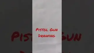How to draw pistol / revolver