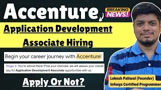 🔥Accenture Begin Your Career Mail |Accenture Application Development Associate Hiring | Apply or Not