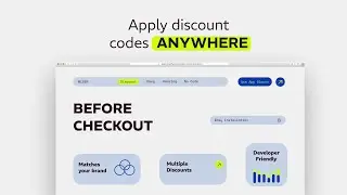 Shopify App discount codes anywhere