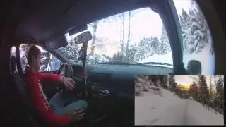 Audi B5 Quattro Winter test