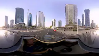 Qatar Skyline 360&deg; Video: Experience a Virtual Reality Ride