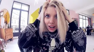 ALEXANDRA ET SON CARRÉ BLOND POLAIRE/ AVANT-APRÈS
