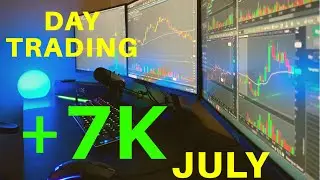 July 2020 +7K Monthly Recap Day Trading Stocks