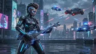 &ldquo;SKY CHASE UNIT &ndash; Epic Sci-Fi Heavy Metal  Music | AI Short Cinematic Story
