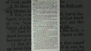 Romans 8:5-9 So then they that are in the flesh cannot please God ! #salvation #holyspirit