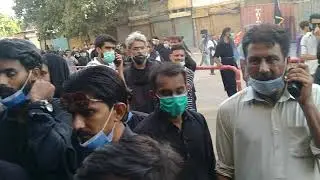 Imam e Zamana Scout Group Provide Security protection In karachi markaz Chehalam IZS Protocol