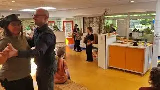 Zaterdagcursus mei 2025-  optreden door de cursusgroep trekharmonica olv Sandra de Jong -2-
