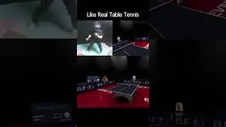 VR Table Tennis | sevre like real play | Eleven Table Tennis #shorts #vrgames #vrsports