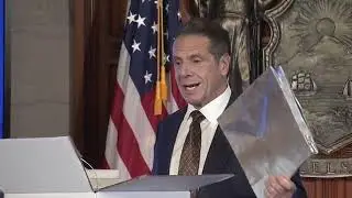 BREAKING: NY Gov. Cuomo demonstrates potential COVID-19 vaccine rollout