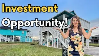 $375,000 Beach House + Extra Lot | One Block From the Ocean on Bolivar Peninsula