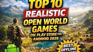 Top 10 Realistic OPEN WORLD Games On Play Store For Android 2025 | Best Offline Games for Android3