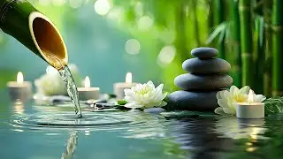 Relaxing Music with Bamboo Water 🌿 Zen Meditation to Calm Anxiety and Restore Inner Balance