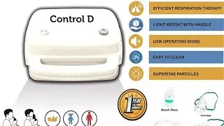Control D White Portable Nebulizer Unboxing.......... #shorts
