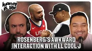 Rosenberg awkward interaction with LL Cool J  | Juan EP is Life