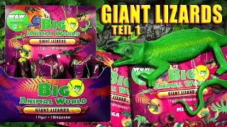 Big Animal World -  Giant Lizards / Riesige Eidechsen - Teil 1 * Neuheit 2022 New * Unboxing