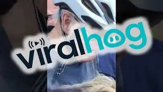 President Biden Falls Off His Bike in Delaware || ViralHog