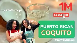 Puerto Rican Coquito Recipe | Taste-Testing My VIRAL Coquito Ornaments ✨