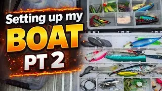 Setting up my boat Part 2- fishing gear