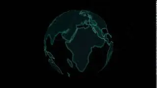 Digital Earth (HUD) in After Effects