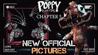 Poppy Playtime, глава 5 - 3. Новые официальные тизерные изображения с новым персонажем и прототипом.