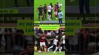 A execu&ccedil;&atilde;o da expuls&atilde;o foi correta?#domfutebol345 #supercoparei #conrinthians #flamengo 