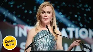 Nicole Kidman Bursts Into Tears Dedicating PSIFF Award to Late Mom | CelebWire News