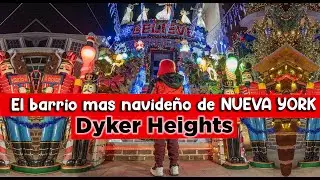 Increíble Barrio Navideño Nueva York🎄.Casas decoradas Dyker Heights. Cómo llegar. Guia NY MolaViajar
