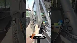 Replace those rubber straps on your Polaris Ranger with a door strut kit from Flatlander Offroad