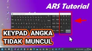 Solusi Keypad Angka Tidak Muncul di On Screen Keyboard (Laptop Windows 11 25H2)