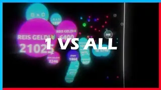 Agar.io | 1 VS ALL (Multibox server takeover 4)