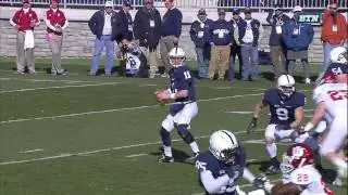 Hoosiers Deflect McGloin Pass, Nab Interception