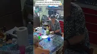 Grandma's Secret Green Drink 🧪 Grandpa Sefer's Unblinking Stare 😵&zwj;💫 #live