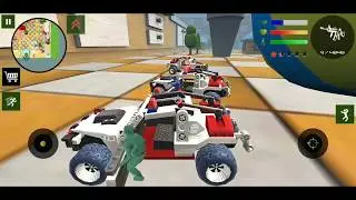 Army Toys Town #Toy Helicopter | New Lego Cars | by Naxeex Studio | Android GamePlay FHD #6