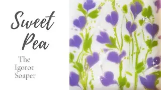 Sweet Pea soap making | p&j trading summer flowers set | BTS hand drip coffee
