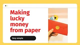 Making lucky money from paper very simple ? #Shorts