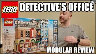 LEGO Detective&rsquo;s Office 10246 (2015) REVIEW! Worst Modular?