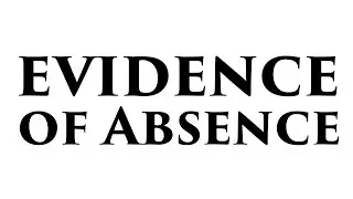 Evidence of Absence