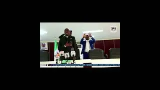 Benue State Governor, Alia angry with journalists  for not singing national anthem well