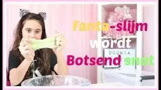 Fanta-slijm wordt botsend snot